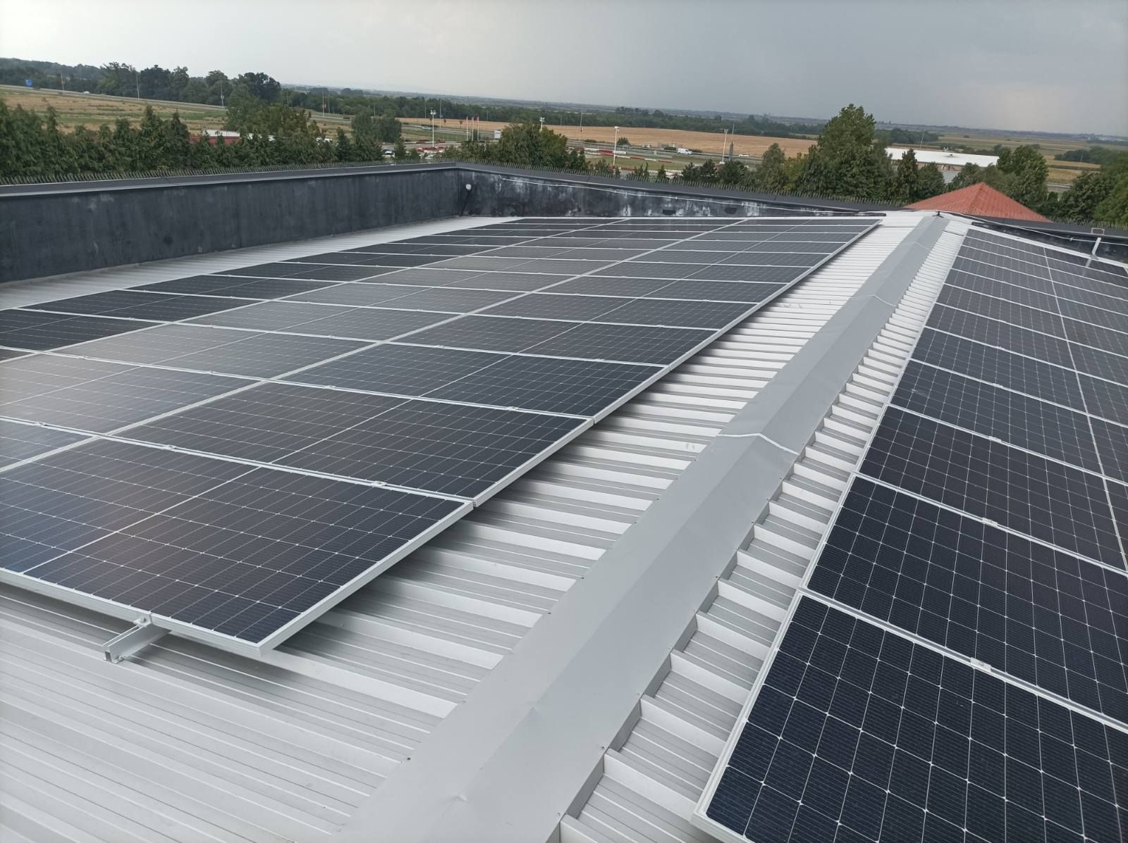 Demax installed solar panels